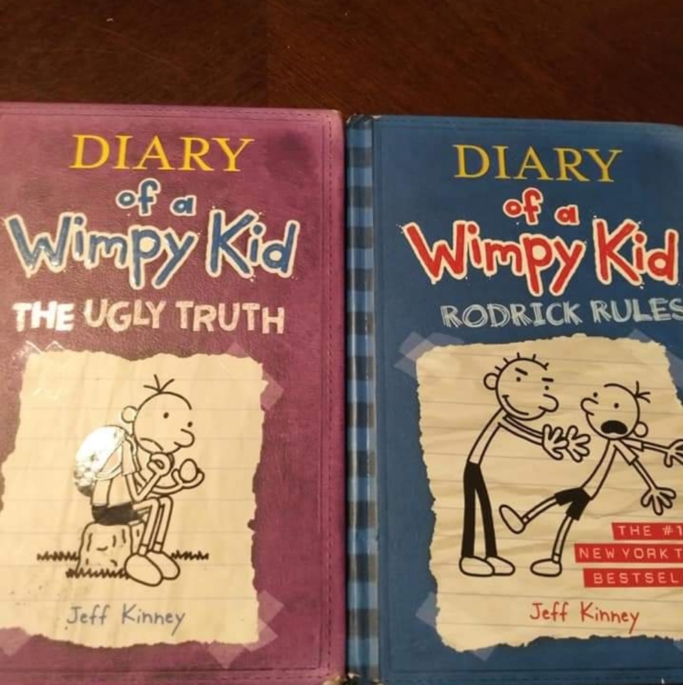 Diary of a wimpy kid 2 books